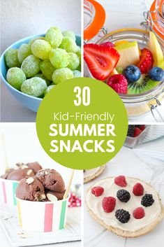 kids - friendly summer snacks that are easy to make