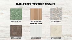 wallpaper texture decals are available in various colors and sizes, including white wood