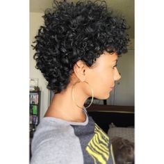 Short Curly Haircuts, Short Curls, Some Day, Hair Crush, Short Natural Hair Styles, Curly Hair Cuts, Short Curly Hair, I'm Back, Grunge Hair