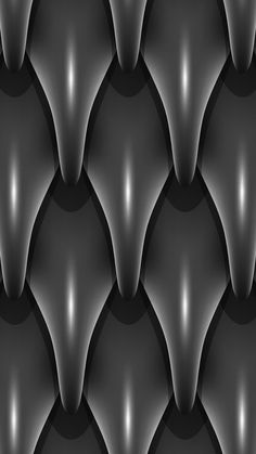 an abstract black and white background with wavy shapes