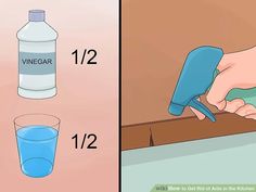 how to clean kitchen cabinets with vinegar step by step instructions - wikihow com