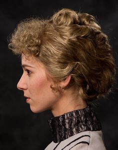 1890s Womens Hairstyles, 1890s Hairstyles Women, 1890s Makeup, Late Victorian Hairstyles, 1890 Hairstyles, 1890s Hairstyles, 1840s Hair, Medda Larkin