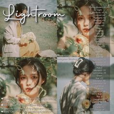 Cottagecore Filter Lightroom, Korean Lightroom Presets, Light Room Presets Free, Lightroom Filters Aesthetic, Dreamy Lightroom Presets, Spring Lightroom Presets, Lightroom Filter, Filter Presets, Lightroom Effects