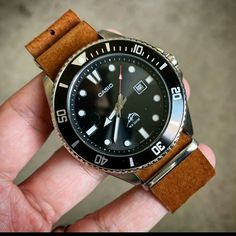 Seiko Leather Strap, Rolex Submariner Nato Strap, Rolex Submariner Leather Strap, Rolex Leather Strap Vintage, Formal Leather Chronograph Watch (analog), Perfect Timing