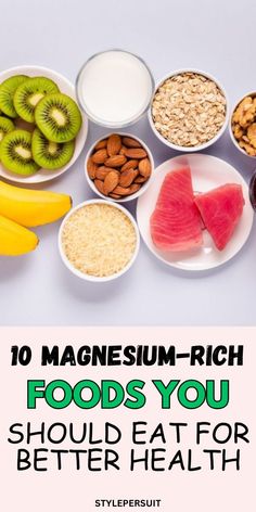 Magnesium is an essential mineral that plays a vital role in various bodily functions, including muscle and nerve function, blood glucose control, and bone health. Discover the best healthy foods that are rich in magnesium. Foods Rich In Magnesium, Magnesium Foods, Foods High In Magnesium, High Potassium Foods, Nutritional Yeast Recipes, Best Magnesium, Magnesium Rich Foods, Holistic Health Remedies, Nutrition Articles