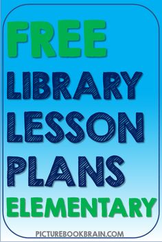 the free library lesson plans for elementary students