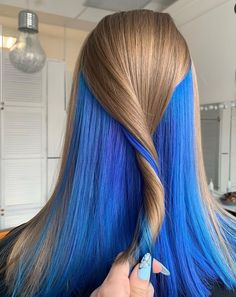 Underneath Hair, Light Blue Hair, Lighter Hair, Tone Hair, Cool Hair Color, Light Brown Hair