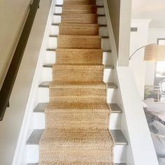 Seagrass runner Carpet for Stairs, Stair Runner, Seagrass carpet, Sisal stair runner,  Custom Seagrass jute rug Stairway Carpet Runner Pile material -  jute Pile height - 0.3 inches approx A jute rug is a natural fiber rug that can add warmth and texture to your living room decor. Its neutral color makes it an easy choice to match with any furniture, and its durability ensures it will last for years. In this blog post, we will discuss some jute rug decorating ideas for your living room that will Sisal Stair Runner, Stairway Carpet, Seagrass Carpet, Jute Runner Rug, Staircase Runner, Sisal Carpet, Carpet Stair Treads, Jute Rug Runner, Jute Runner