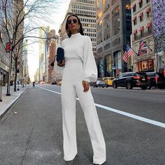 Jumpsuit Outfits, Jumpsuit Casual, Solid Jumpsuit, Solid Color Jumpsuits, Bodycon Jumpsuit, Jumpsuit Elegant, Puff Long Sleeves, Plus Size Jumpsuit, Long Sleeve Jumpsuit