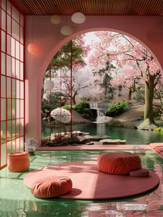 #midjourneyart #midjourneygallery #midjourneyartist #architecture #architecturedesign Liminal Architecture, Midjourneyart Architecture, Commercial Ideas, Wonderland Artwork, Asian Interior, Greek House, Landscape Plan, Room Goals, Wedding Hall