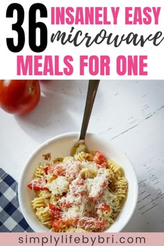 microwave meals for one Quick Single Meals, Easy Meals For One Person Simple, Lunch For One Person Easy Meals, Cooking For 2 Easy, Easy Lunch Ideas For One Person, Fast One Person Meals, Diy Microwave Meals, Easy 1 Person Meals Healthy, Individual Meals For One