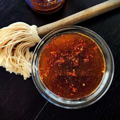 This versatile mop sauce will infuse your favorite proteins with delicious flavor and added juiciness! Brisket Injection Recipe, Pork Rib Marinade, Brisket Injection, Pork Chop Brine, Baked Pork Ribs, Barbecue Brisket, Lamb Marinade, Small Bbq