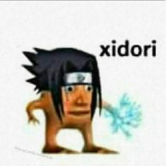 an image of a cartoon character with the word'xd0ri'in front of it