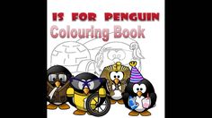 penguin coloring book with penguins on it and the title is for penguin's coloring book