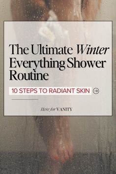 Let’s talk winter everything shower routine!  I’ve got the ultimate everything shower checklist with all the everything shower routine steps you need to keep your skin super soft and hydrated when it’s freezing out. Think cozy vibes, must-have everything shower products, and the perfect everything shower list. Follow this everything shower routine in order, and trust me—it’ll be your new favorite self-care ritual." Shower Hacks Beauty Tips, Winter Body Care Routine, Shower Glow Up, Everything Shower Routine Steps List, Winter Shower Routine, Pre Shower Routine, Everything Shower Routine List, Everything Shower List, Shower Routine Steps