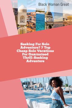 Beach bums, we've struck gold! These cheap solo beach vacations have me ready to trade my office chair for a beach chair. Anyone else suddenly feeling "bad" next week? *wink wink* Tips For Traveling Alone, Solo Vacation, Solo Adventure, Thrill Seeking