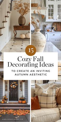 cozy fall decorating ideas to create an inviting autumn aesthetic