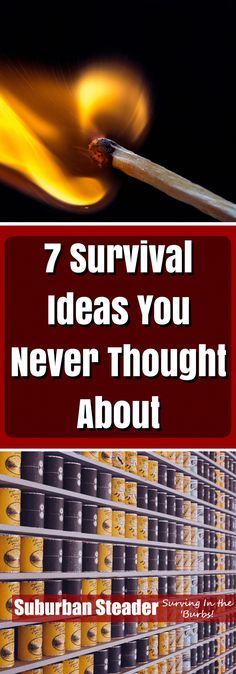 7 Survival Ideas You Never Thought About Diy Survival, Survival Ideas, Survival Skills Life Hacks, Emergency Preparation, Survival Life Hacks, By Any Means Necessary, Survival Shelter, Survival Equipment, Urban Survival