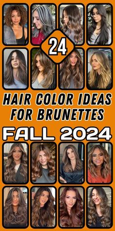 Hair Color Trends For Fall 2024, Hair Color Ideas For Fall 2024, Hair Color For Fall 2024, Fall Hair Color 2024, Fall Hair Color Trends 2024, Dark Auburn Highlights, Fall 2024 Hair Color Trends Brunette, 2024 Fall Hair Colors