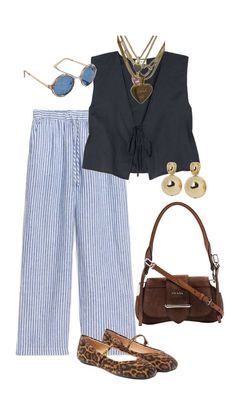 Casual Daily Outfits Summer, Work Outfit Inspo Summer, Breakfast Outfit Ideas Summer, Cooking Class Outfit, Pajama Pants Outfit, Summer Outfits 2020, Casual Dinner Outfit Summer, Europe Outfits, 가을 패션