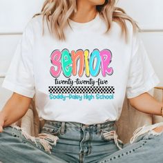 2025 grad shirt,2025 graduation,2025 graduation tee,class of 2025 shirt,grad gift,graduation gift,high school senior,highschool senior,high school student,highschool student,retro senior 2025,senior 2025 shirt,senior high school PRODUCTION TIME: 1-3 days (Usually 2 days) SHIPPING TIME: 2-5 days (Usually 3 days) PRODUCT DESCRIPTION: Bella Canvas Unisex T-shirt Super soft cotton and excellent quality print makes. 100% Soft cotton (fibre content may vary for different colors) Light fabric (4.2 oz/y Cheap Pre-shrunk Shirt For School, Cheap Graphic Print Shirt For Graduation, Cheap Letter Print Shirt For Graduation Gift, Cheap Graphic Print T-shirt For Graduation Gift, Funny 2023 Senior Shirts, Cheap Tops For Graduation With School Spirit, Fun Tshirts Sayings For Women Graduation, Cheap Graduation Graphic Print T-shirt, Cheap Graphic Tee For Graduation