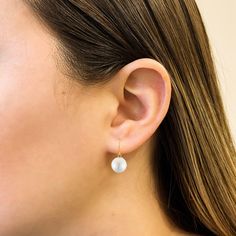 This 14K gold pearl earring is minimal and understated. The perfect pearl earring to wear everyday. It pretty much goes with everything. Metal: 14K Pearl Size: 8MM Gold Heart Studs, Earrings Metal, Gold Pearl Earrings, Rose Gold Pink, Button Earrings, Touch Of Gold, Heart Studs, Huggie Hoop Earrings, Pearl Size