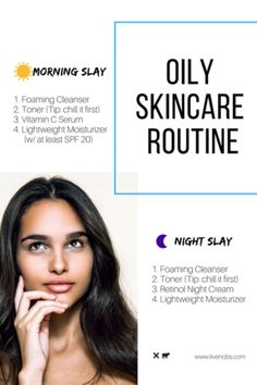 No B.S. blog oily kincare routine Skincare Routine Oily Skin, Anti Ageing Skincare, Skincare Routine For Oily Skin, Ageing Skincare, Routine For Oily Skin, Morning Cleanser, Oily Skin Care Routine, Daily Skincare Routine