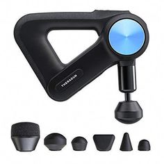 Amazon.com: TheraGun Pro Handheld Deep Tissue Massage Gun - Bluetooth Percussion Massage Gun & Personal Massager for Pain Relief & Circulation in Neck, Back, Leg, Shoulder and Body (Black - 4th Gen) : Health & Household Body Black, Deep Tissue Massage, Deep Tissue, Percussion, Back Pain, Pain Relief, Massage, Health