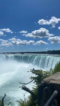 the niagara falls is one of canada's most famous attractions