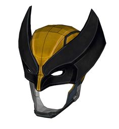 Wolverine Armored Cowl/Mask FOAM Cosplay Pepakura File Template - X-Me – Heroesworkshop Cosplay Templates, Wolverine Mask, Techwear Accessories, Wolverine Costume, Foam Cosplay, Marvel Character Design, File Template, Prop Making, Junk Mail