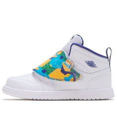 Nike Sky Jordan 1 TD White Multi Infant/Toddler Shoes Air Jordan 1 Court Purple, Jordan 1 Court Purple, Gifts For Newborns, Clothes Closet, Round Toe Heels, Fashion Performance, Newborn Baby Gifts, Purple Fashion, Rich Girl