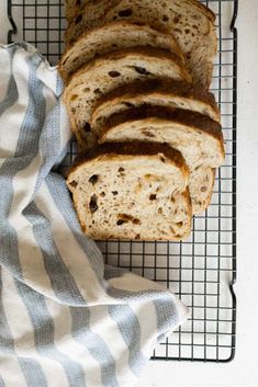 Raisin Sourdough Bread Loaf - sarahtherese.co