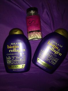 Longer healthier hair in no time ❤️ biotin shampoo and conditioner and hairfinity pills love it !! Biotin Hair Growth, Hair Growth Secrets, Biotin Shampoo, Long Healthy Hair, Pelo Afro, Healthier Hair, Hair Remedies, Hair Growth Tips, Natural Hair Tips