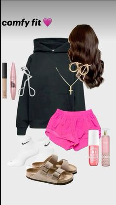 Preppy Outfits For School, Simple Outfits For School, Lululemon Outfits, Preppy Summer Outfits, Casual Preppy Outfits, Outfit Inspo Casual, Trendy Outfits For Teens, Cute Lazy Outfits, Cute Lazy Day Outfits