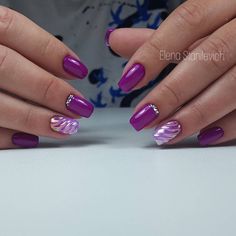 Yellow Nail Art, Bridal Nail Art, Purple Nail Polish, Square Nail Designs