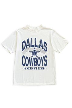 Gameday just got better with our Dallas Cowboys oversized short sleeve crewneck tee. Crafted from super soft fabric, it's destined to become your new fan favorite! Dallas Cowboys Shirts, Dallas Cowboy, Cowboy Shirt, Cowboys Shirt, Oversized Crewneck, Dallas Cowboys, Cotton On, Soft Fabric, Soft Fabrics