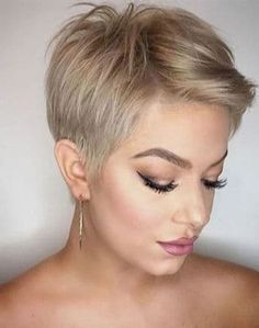 Short Haircut Styles, Haircut Short, Short Grey Hair, Hair Pixie, Short Blonde, Short Hair Haircuts, Short Hair Styles Pixie