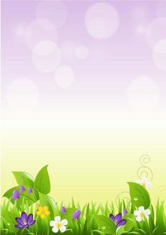 an image of flowers in the grass with space for your text or photo to be added