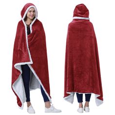 Catalonia Wearable Blanket Cape: A fleece throw blanket and cape Keep you warm and toasty in chilly night while you arelounging around the house, reading a book,watching TV,on the computer,at sporting events, enjoying outdoor concert. One size fits most,children and adults Care Instructions: Machine washable,wash separately in cold water,tumble dry low It is available in different colors to choose. perfect for holidays gift, Mother Day's Gift, Thanksgiving gift, Christmas gift. Blanket Cape, Mother Days Gift, Blanket Poncho, Comfort Gifts, Oversized Blanket, Outdoor Concert, Sherpa Throw Blankets, Fluffy Blankets, Blanket Wrap