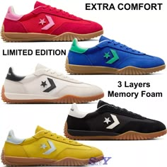 CONVERSE Unisex Run Star Trainer Extra Comfort Multy Memory Foam Men's Size | eBay Run Star Trainer, Converse Run Star Trainer, Run Star Converse, Converse Girls, Converse Logo, Trainers Outfit, Converse Womens, All Star Converse, Slay Outfits