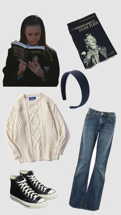 #rorygilmore #gilmoregirls #outfit #rorygilmoreoutfit Rory Inspired Outfits, Rory Gilmore Core, Rory Gilmore Outfits, Movie Fits, Movie Clothes, Movie Outfits, Outfit Collage, Movies Outfit