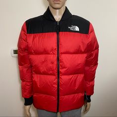 The North Face Men’s Nordic Jacket Price Is Firm No Offers, Ty! Brand New With Tags Tnf Red Men’s Size M Or L Measurements Taken With Coat Laying Flat: M - Armpit To Armpit: 23"; Shoulder To Bottom Hem: 29" L - Armpit To Armpit: 24 1/2”; Shoulder To Bottom Hem: 30” Adventure Ready. Made With Lofty 700-Fill Insulation And A 100%-Recycled, Water-Repellent Body Fabric, The Nordic Jacket Will Make Light, Cozy Work Of Icy Weather. Standard Fit. With A Flattering Shape And Ample Mobility, This Jacket Red The North Face Puffer, Icy Weather, Face Men, How To Make Light, North Face Mens, Down Coat, North Face Jacket, Puffer Coat, Easy Wear