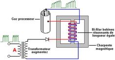 an electrical circuit diagram showing the various components