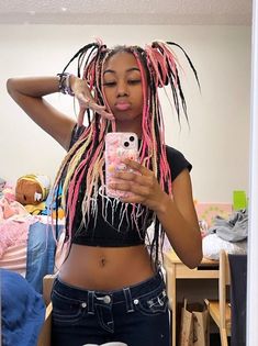 Blonde Braids, Blonde With Pink, Pretty Braided Hairstyles, Black And Blonde, Goddess Braids, Box Braids Hairstyles, The Culture, Black Girls Hairstyles