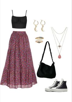 Summer Witch Outfits, Sagittarius Style, Beach Goth, Looks Hippie, Boho Witch, Mode Hippie, Estilo Hippie, Salwar Kamiz