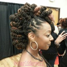 Loc Styles For Long Hair, Lock Styles, Loc Updo, Hair Muse, Dreadlocks Styles, Dread Heads, Hairstyle Videos, Styles For Long Hair, Locs Styles