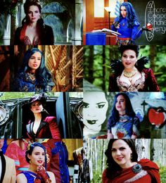 the many faces of snow white and her evil queen, from disney's sleeping beauty