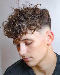 Diamond Face Hairstyle, Toddler Hair Styles, Men's Curly Hairstyles, Curly Fringe, Hairstyles Girl, Couple Tattoos Unique, Haircut Curly Hair, Tattoos Unique