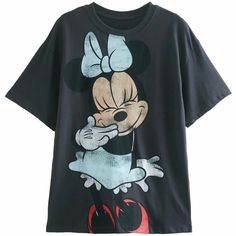 Brand Name: DISNEYSleeve Style: RegularFabric Type: BroadclothOrigin: CN(Origin)Season: SummerMaterial: COTTONClothing Length: RegularDecoration: NONEItem Type: TopsTops Type: TeesSleeve Length(cm): SHORTFit: Fits true to size, take your normal sizePattern Them: Fairy talePattern Type: CartoonModel Number: JGGender: WOMENFit Type: RegularStyle: SweetAge: Ages 18-35 Years OldCollar: O-NeckApplicable people: Female, Women, Lady, GirlApplicable season: Spring, Summer, AutumnFeatures: Fashion, Casua Dumbo Cartoon, Angel Cartoon, Fairy Cartoon, Mini Suits, Disney Sleeve, Soft Dresses, Duck Cartoon, Cartoon Disney, Disney T Shirt