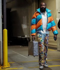 James Harden Fashion, James Harden Outfit, Outfit Designer, Dapper Dudes, Save Outfits, James Harden, Outfit Design, Winter Fits